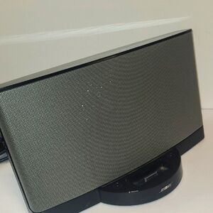 Bose Silver and Black Portable Speaker Vintage